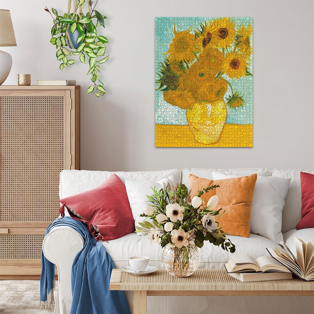 Ravensburger - Van Gogh: Sunflowers - 1,500 pcs Jigsaw Puzzle - Art Collection
