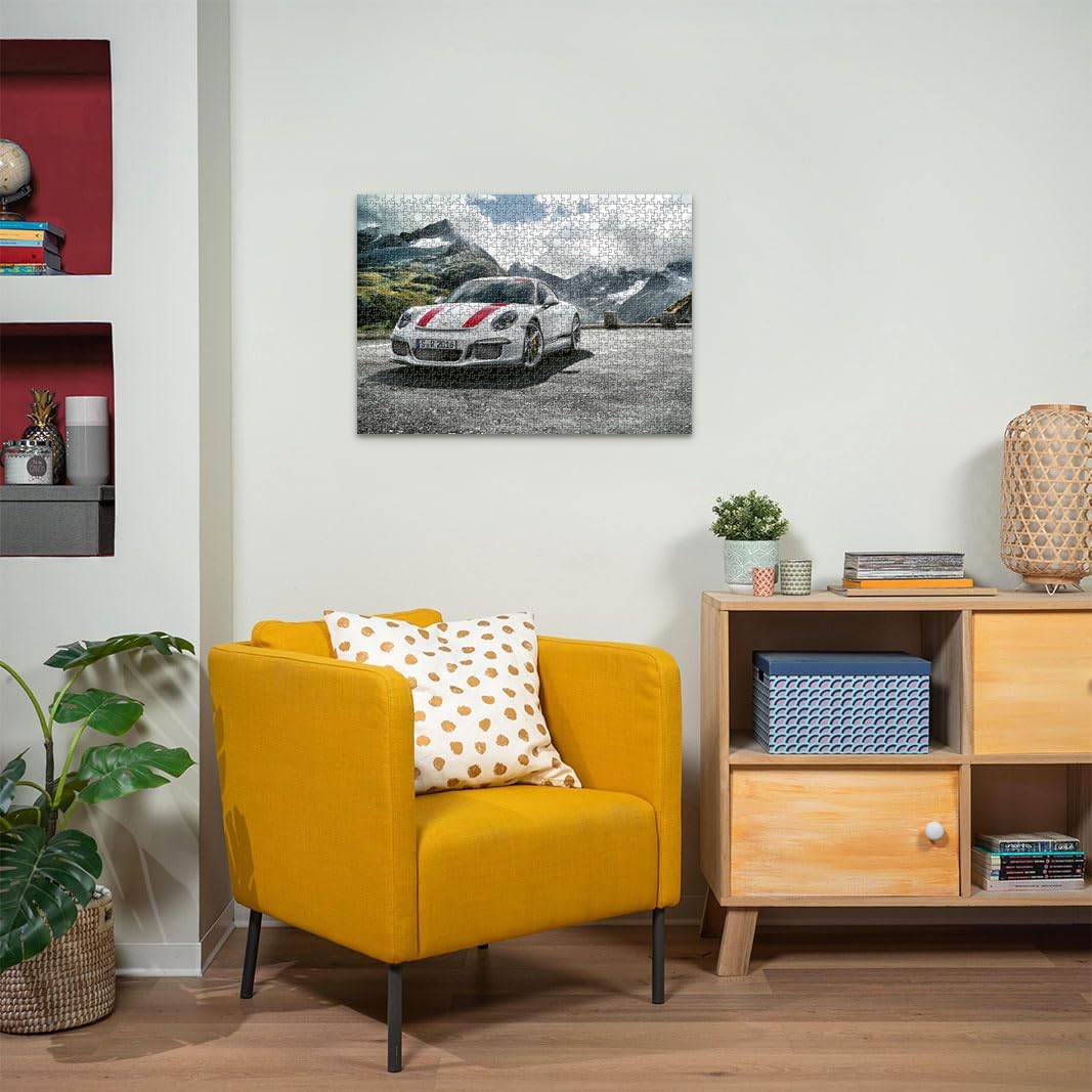 Ravensburger 1000 Piece Puzzle | Porsche 911R | Classic Sports Car Theme