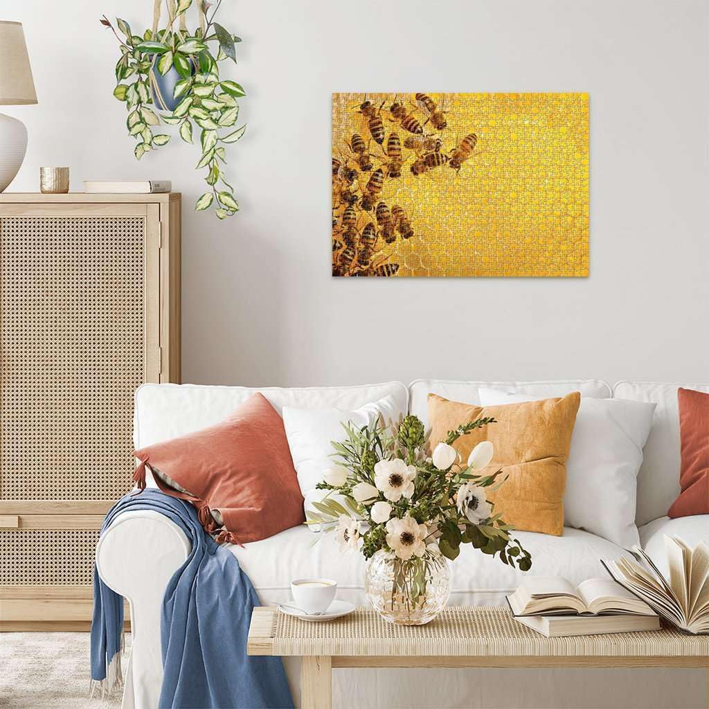 Ravensburger Challenge Puzzle Bees | Explore the Buzz 1000-Piece Puzzle | Ages 14+