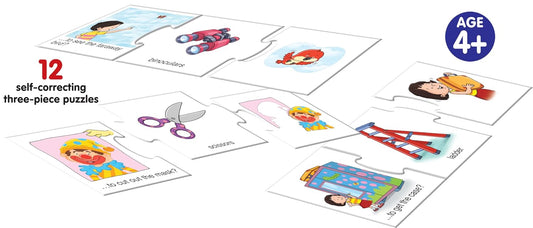 FRANK What Do I Use? | Early Learning Puzzle | Develop Vocabulary & Thinking Skills