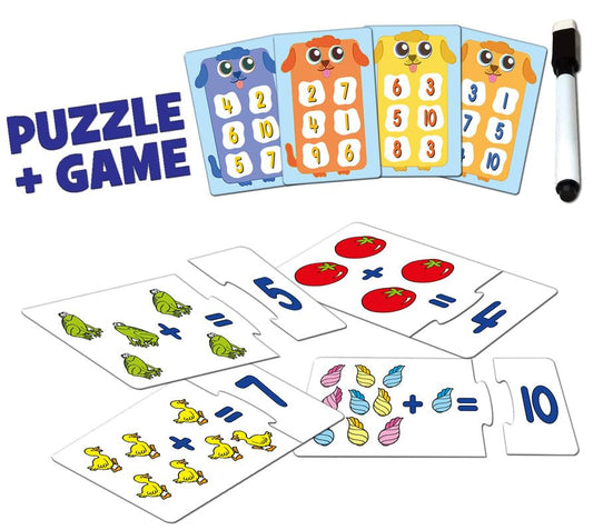 Frank My First Sums | Self-Correcting Puzzle & Game | Early Math Learning