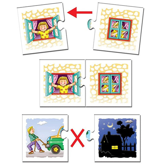 FRANK Opposites | Educational Matching Puzzle | Safe & Durable for Kids 3+