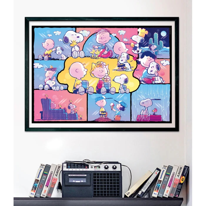 Clementoni - Peanuts Anniversary Edition - 1,000 pcs Jigsaw Puzzle (Made in Italy)