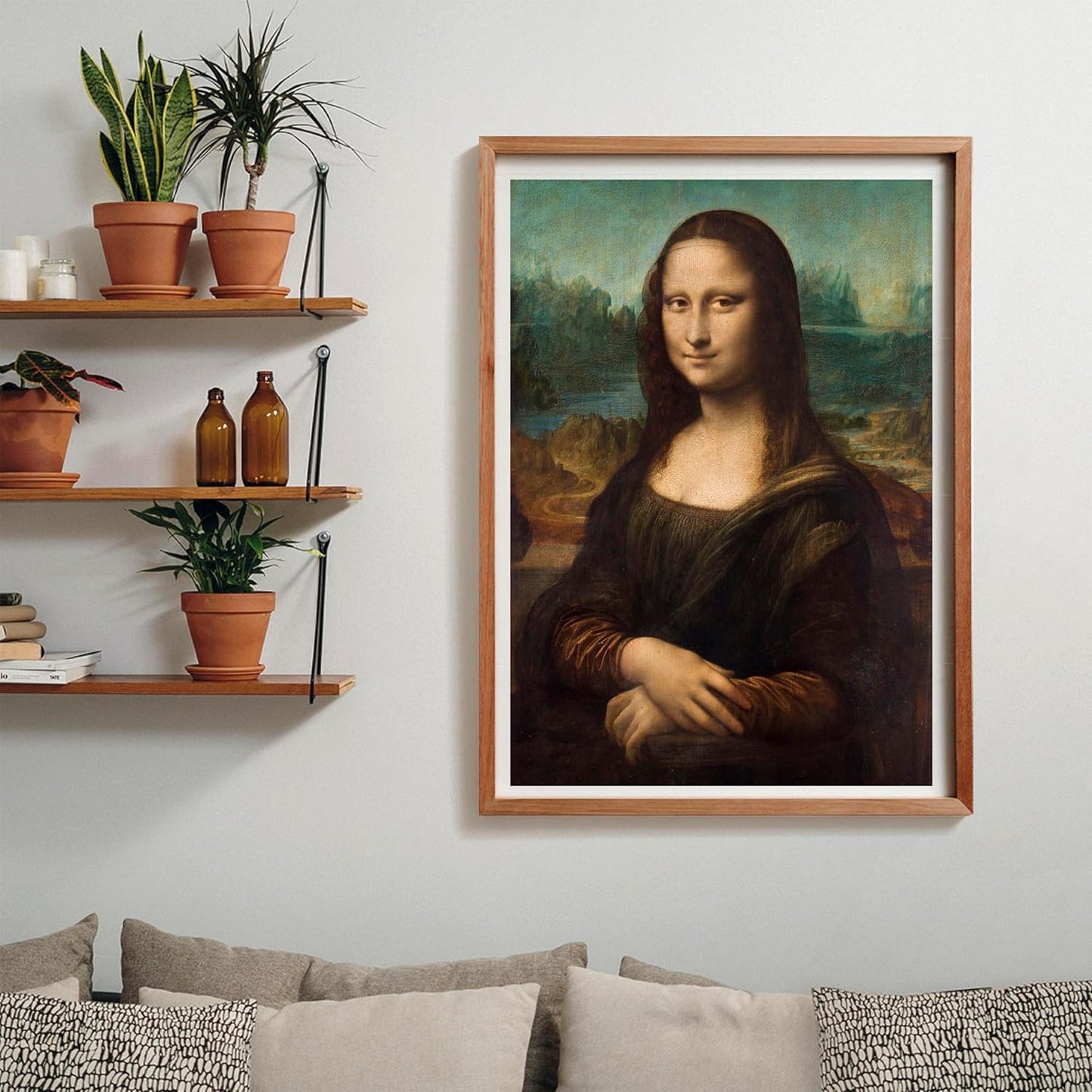 Clementoni - Mona Lisa by Leonardo da Vinci - 1,000 pcs Jigsaw Puzzle - Museum Collection Compact Box (Made in Italy)