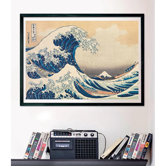 Clementoni - Hokusai: The Great Wave - 1,000 pcs Jigsaw Puzzle - Museum Collection (Made in Italy)