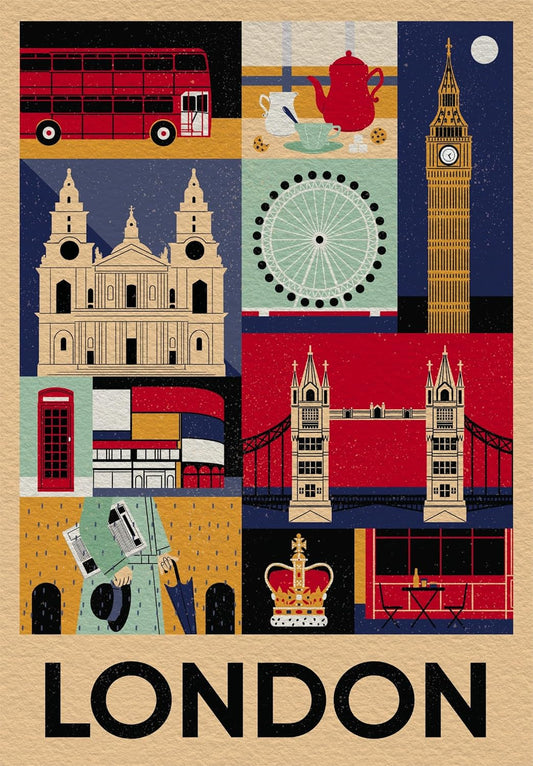 Clementoni 1000 Piece Jigsaw | Style in the City London | Trendy City Puzzle