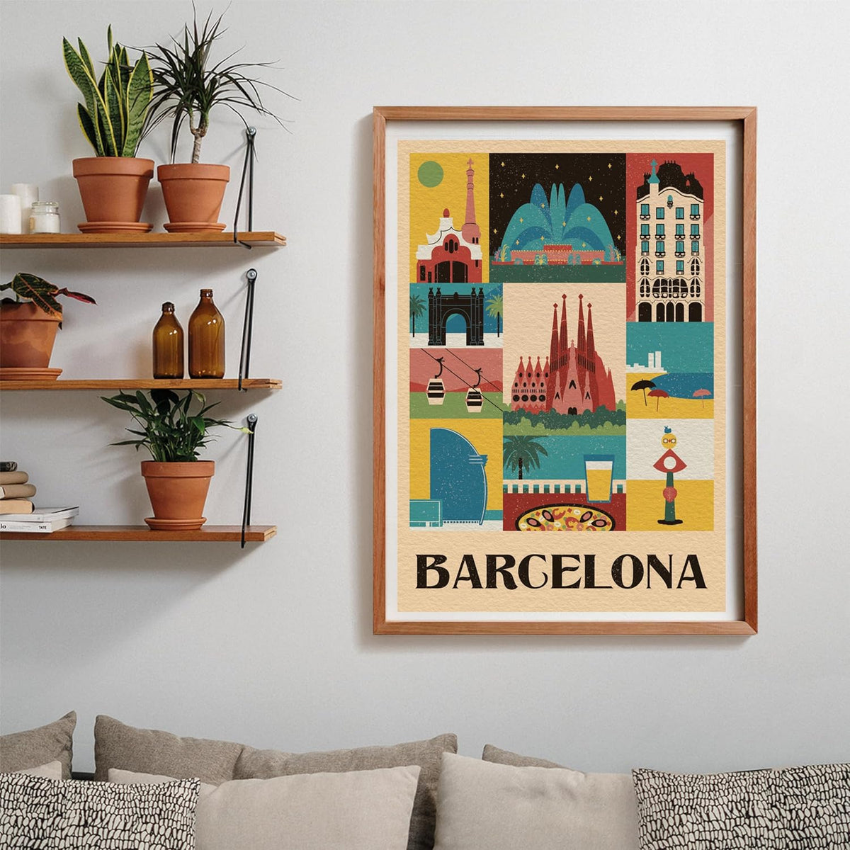 Clementoni 1000 Piece Jigsaw | Style in the City Barcelona | Scenic City Puzzle