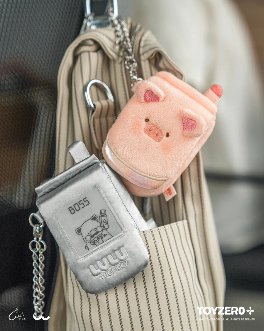 LuLu’s Phone Plush Mirror Keychain