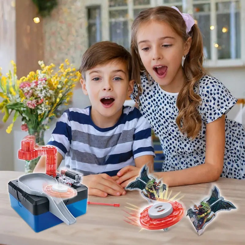 Connex Electric Top Kit | Build Your Own Spinning Toy | STEM Education for Ages 8+