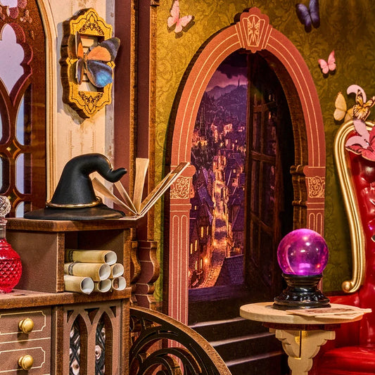 Rolife Magic Fantasy Corner DIY Book Nook Kit