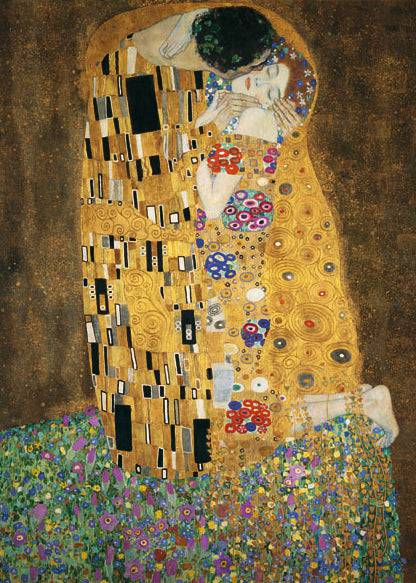 Ravensburger - The Kiss by Gustav Klimt - 1,500 pcs Jigsaw Puzzle - Art Collection (Made in Germany)