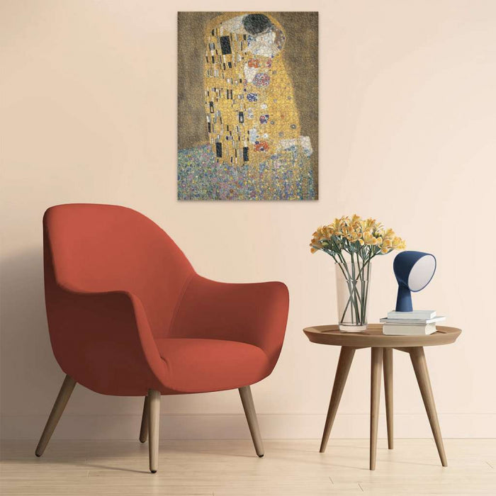 Ravensburger - The Kiss by Gustav Klimt - 1,500 pcs Jigsaw Puzzle - Art Collection (Made in Germany)