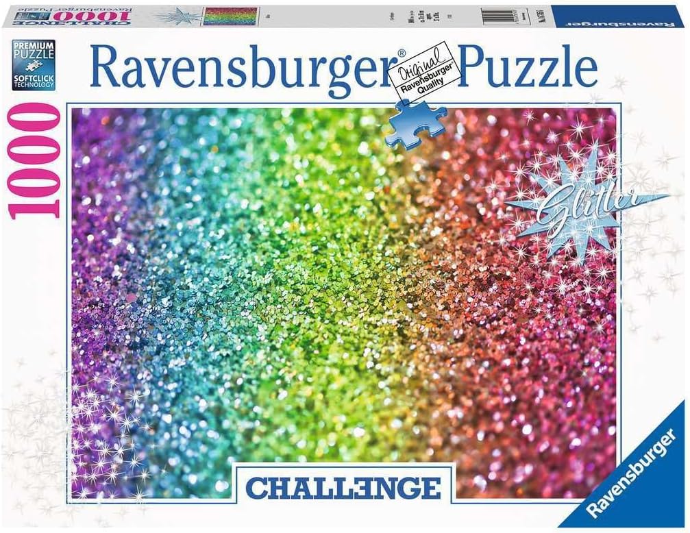 Ravensburger Challenge Glitter 1000-Piece Jigsaw Puzzle