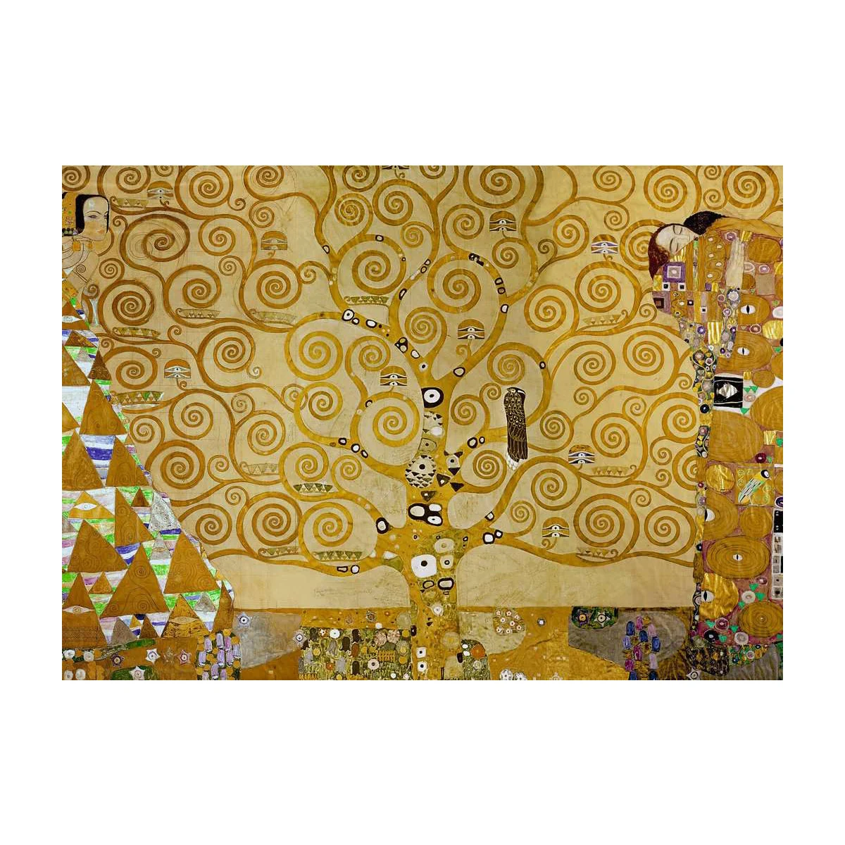 Ravensburger - Klimt: Tree of Life - 1,000 pcs Jigsaw Puzzle - Art Collection (Made in Germany)