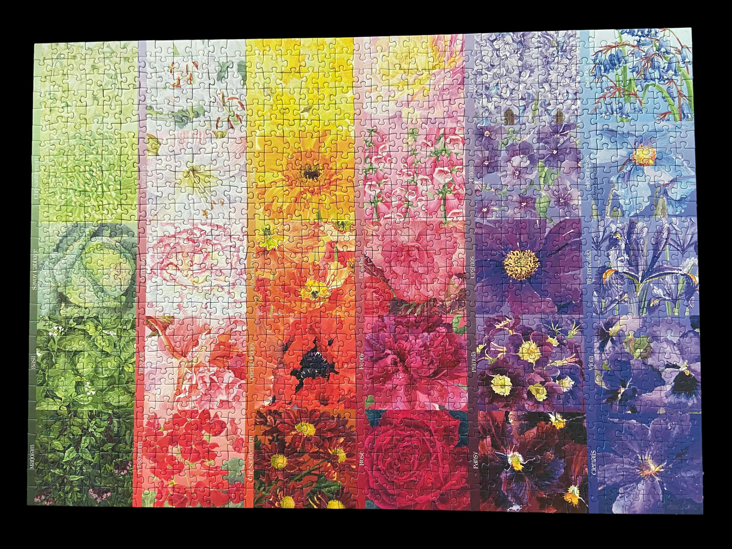 Ravensburger Gardener’s Palette 1000pcs | Floral Art Jigsaw Puzzle | Nature Theme