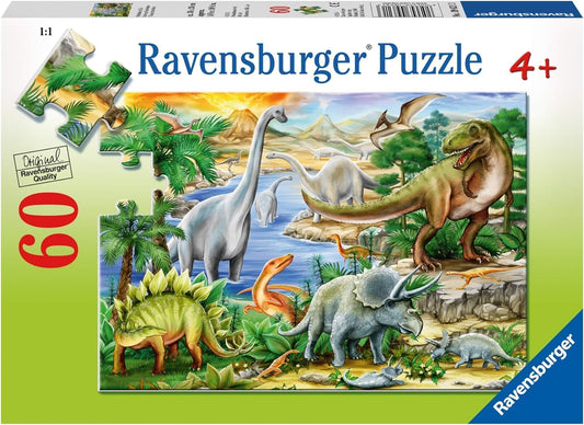 Ravensburger Age of Dinosaurs 60-Piece Jigsaw Puzzle