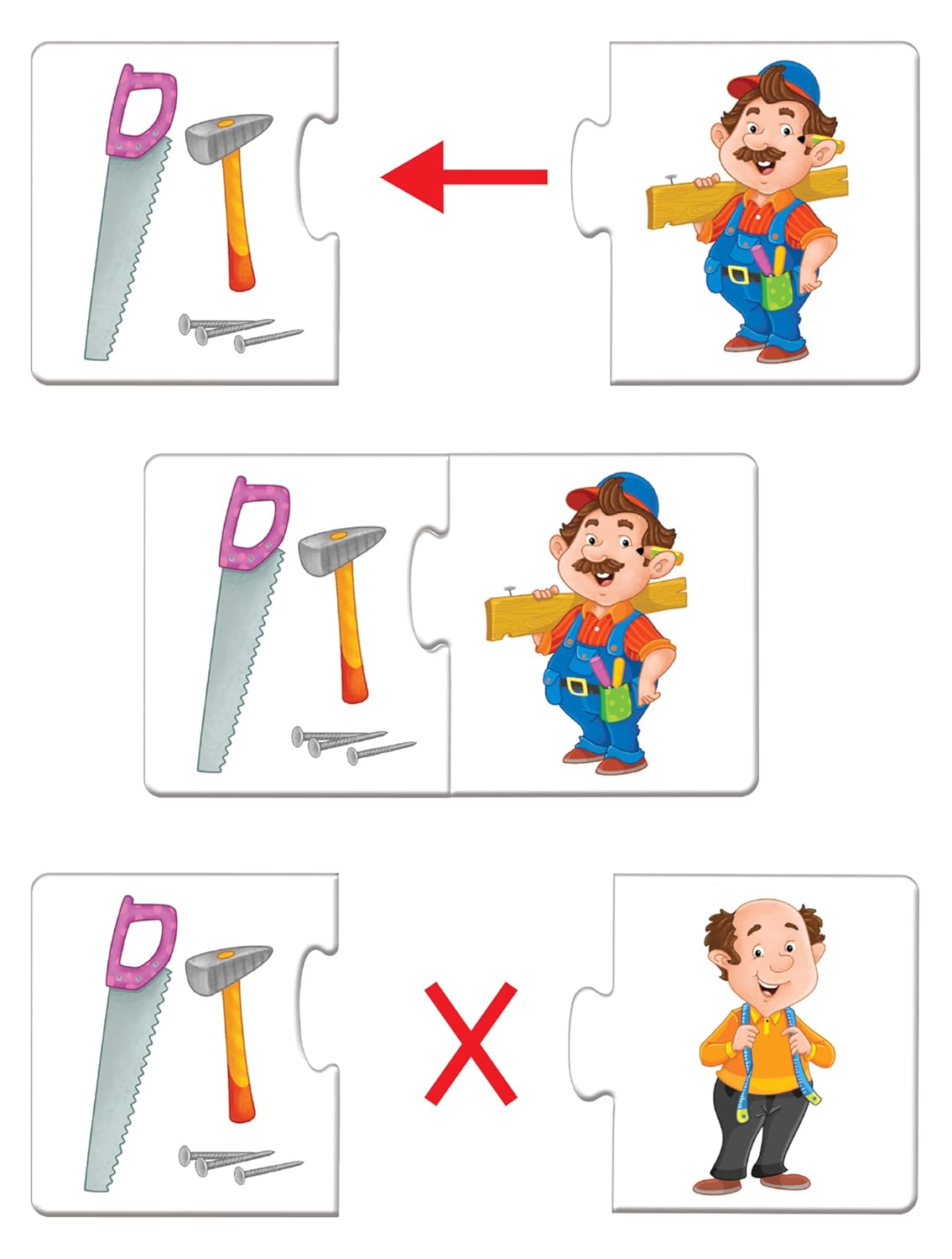 Frank Who Uses This? | Educational Puzzle & Activity Set | Early Learner Game
