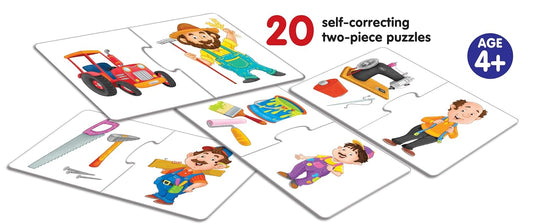 Frank Who Uses This? | Educational Puzzle & Activity Set | Early Learner Game