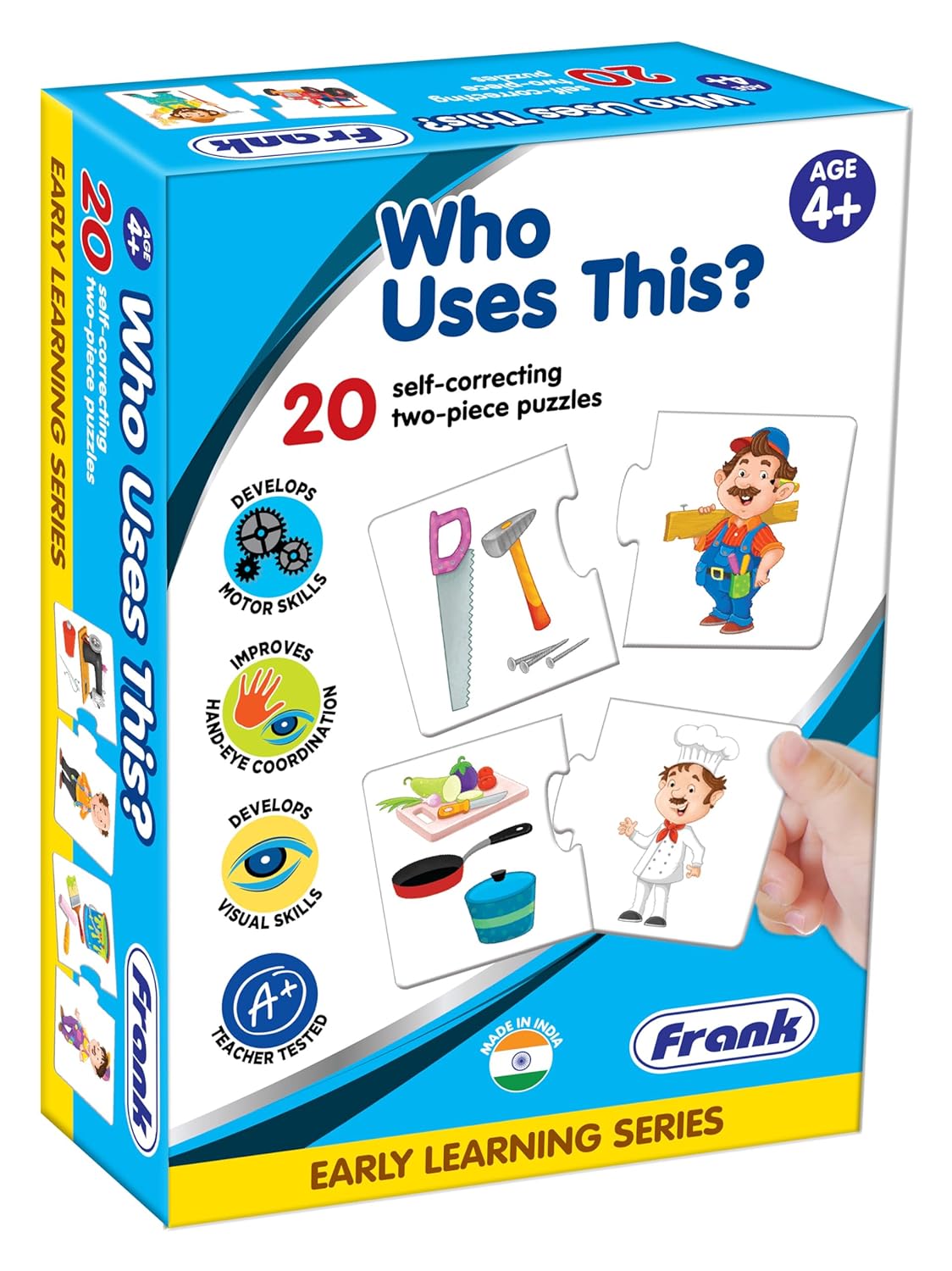 Frank Who Uses This? | Educational Puzzle & Activity Set | Early Learner Game