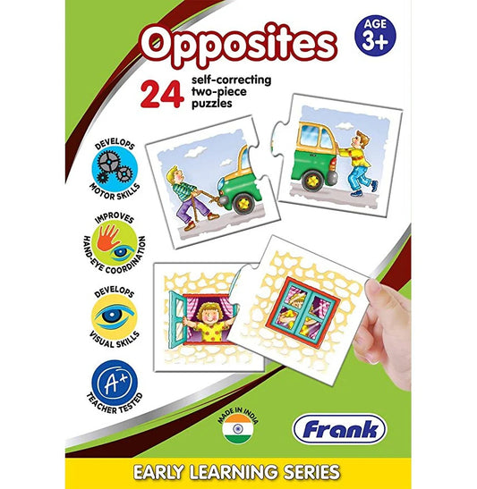 FRANK Opposites | Educational Matching Puzzle | Safe & Durable for Kids 3+