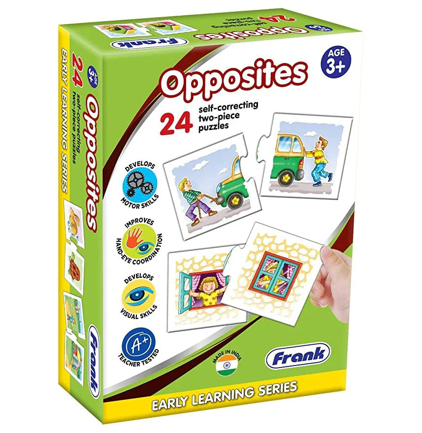 FRANK Opposites | Educational Matching Puzzle | Safe & Durable for Kids 3+