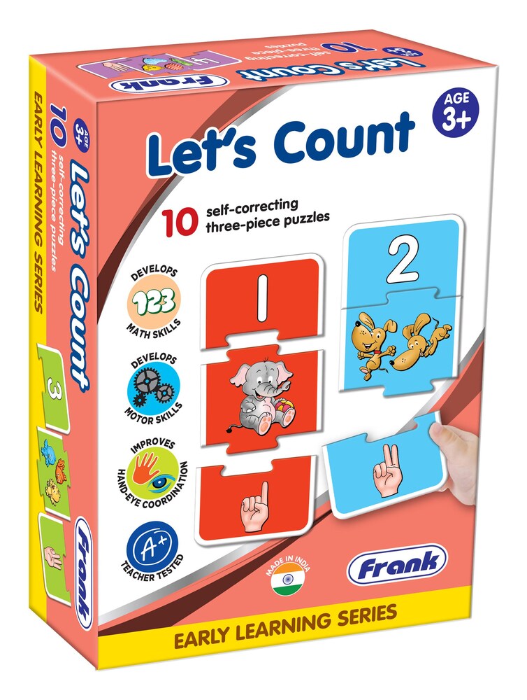 FRANK Let's Count | Early Learner Puzzle | Number Recognition & Counting Skills