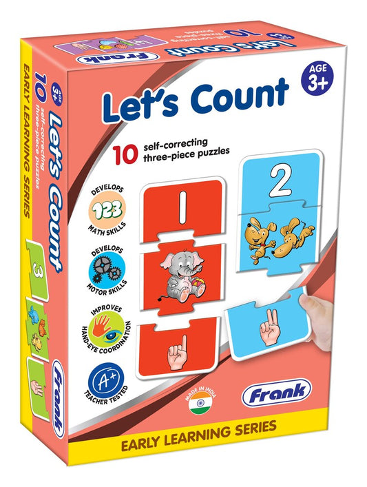 FRANK Let's Count | Early Learner Puzzle | Number Recognition & Counting Skills