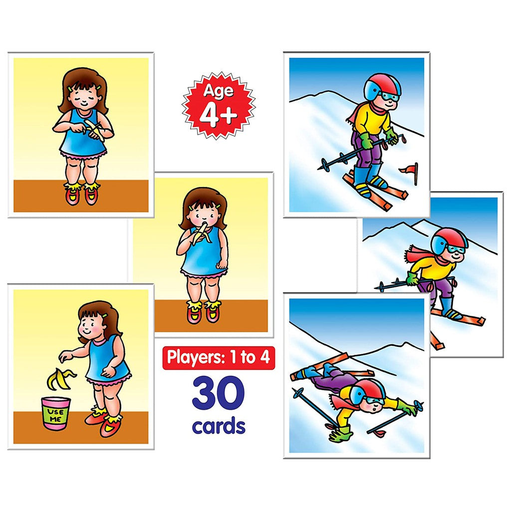 Frank What Comes Next | Early Learner Matching Game | 30 Picture Cards, 10 Sets | Picture Sequencing