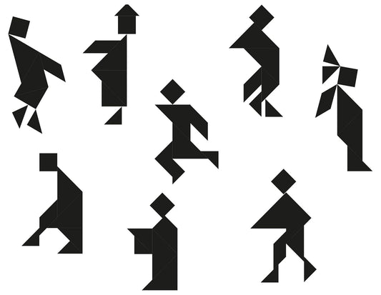 Frank Tangram Puzzle | Educational Shape Game | Creative Learning Set