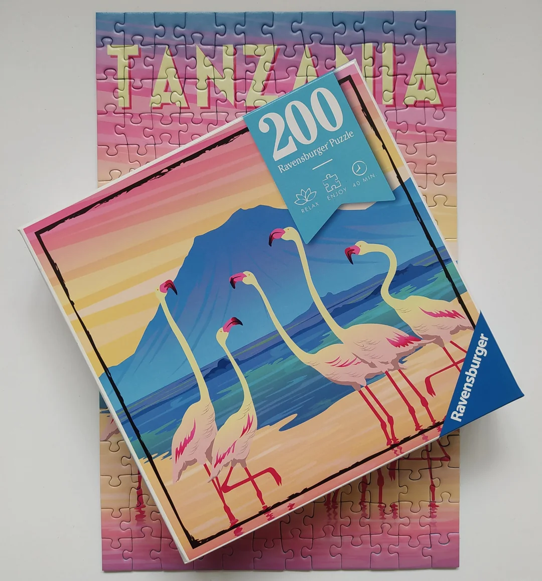 Ravensburger PMM Tanzania 200pcs | Mini Jigsaw Puzzle | Relaxing Puzzle for Senior & Kids