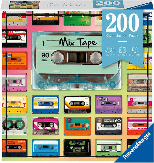 Ravensburger PMM Mix Tape | 200 Piece Jigsaw | Travel Size Puzzle