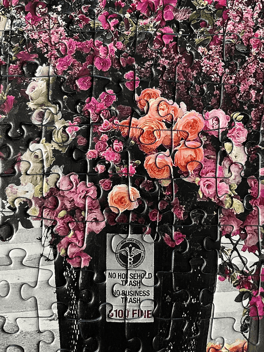 Ravensburger Flowers in New York 300pcs | Puzzle Moment Series | City Floral Theme Jigsaw