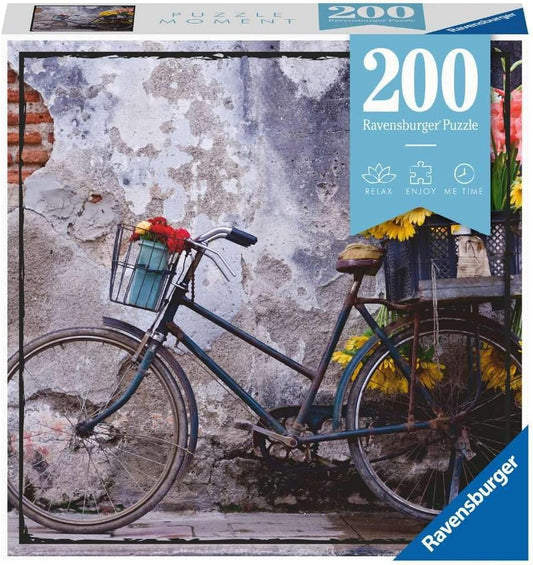 Ravensburger Bicycle 200pcs | Puzzle Moment Series | Scenic Bike Theme Jigsaw