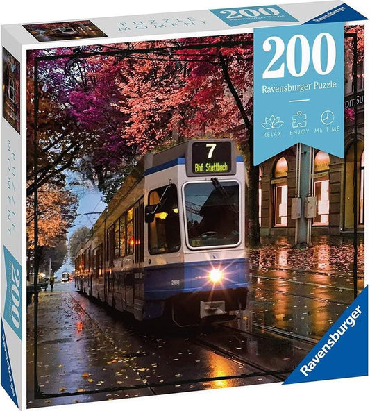 Ravensburger Zürich 200pcs | Puzzle Moment Series | Swiss City Jigsaw