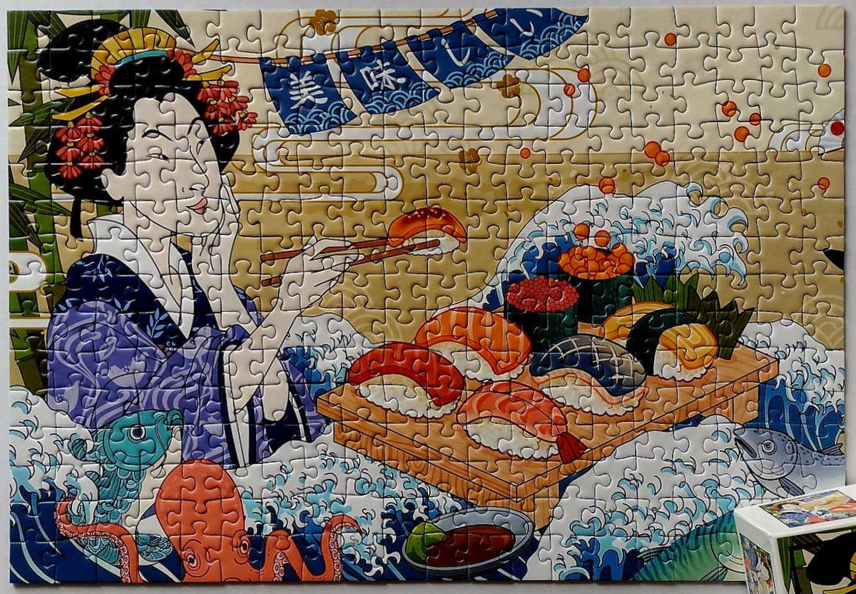 Ravensburger Sushi 300pcs | Puzzle Moment Series | Japanese Food Theme Jigsaw