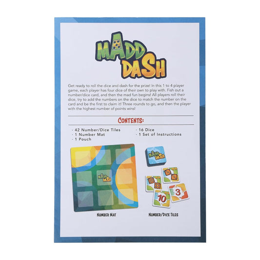 Frank Madd Dash | Educational Math Board Game | Strategic Thinking & Problem-Solving Fun for Kids 7+