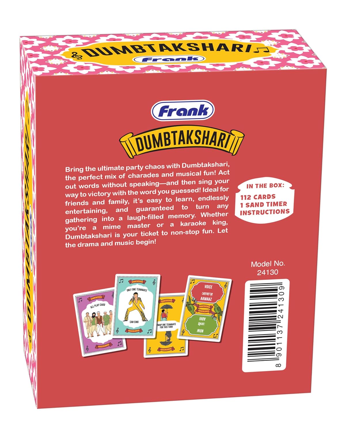 Frank Dumbtakshari | Fun Family Party Game | Acting, Singing & Guessing Game for Teens & Adults