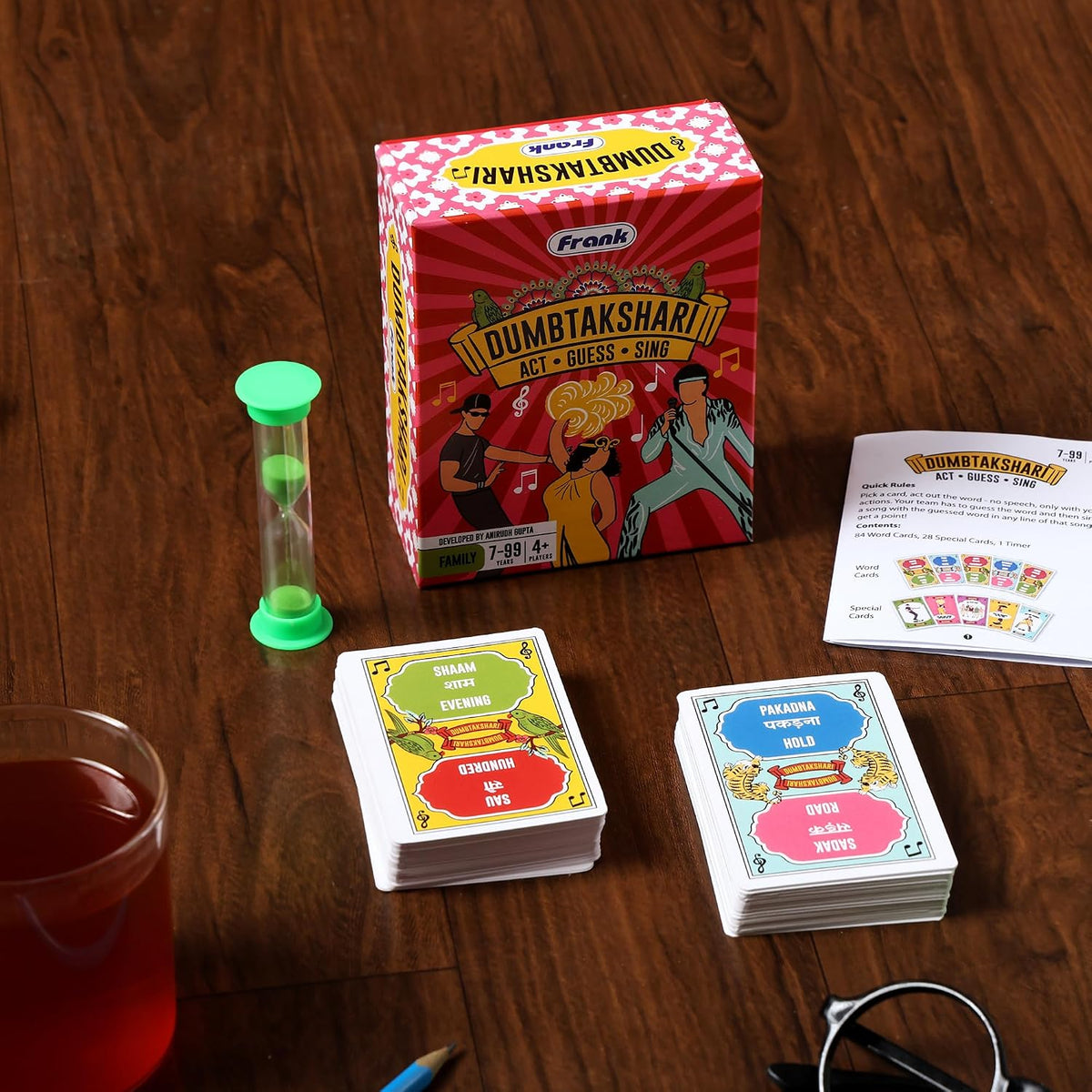Frank Dumbtakshari | Fun Family Party Game | Acting, Singing & Guessing Game for Teens & Adults