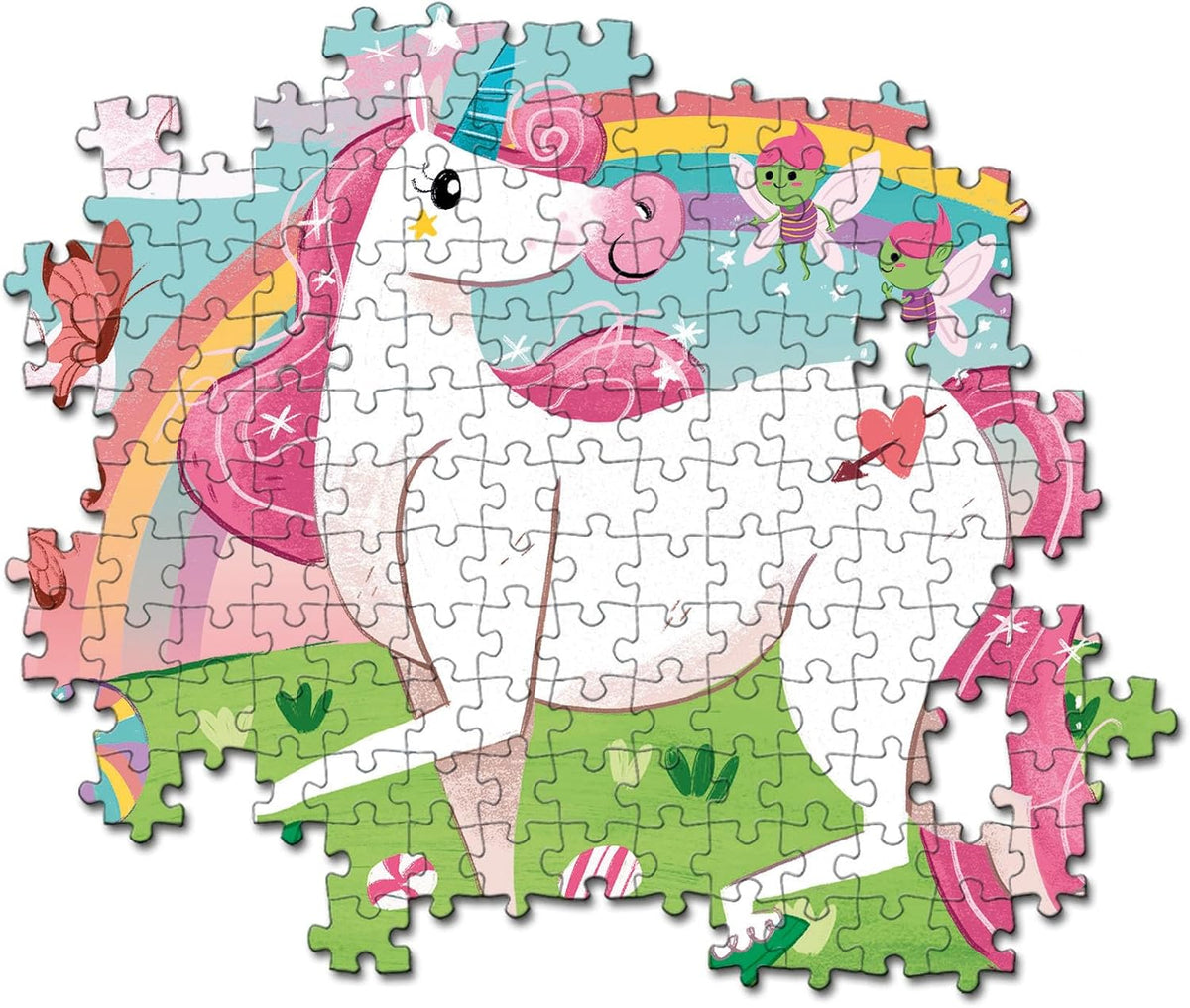 Clementoni I Believe in Unicorns | 104pcs Puzzle | SuperColor Kids Collection