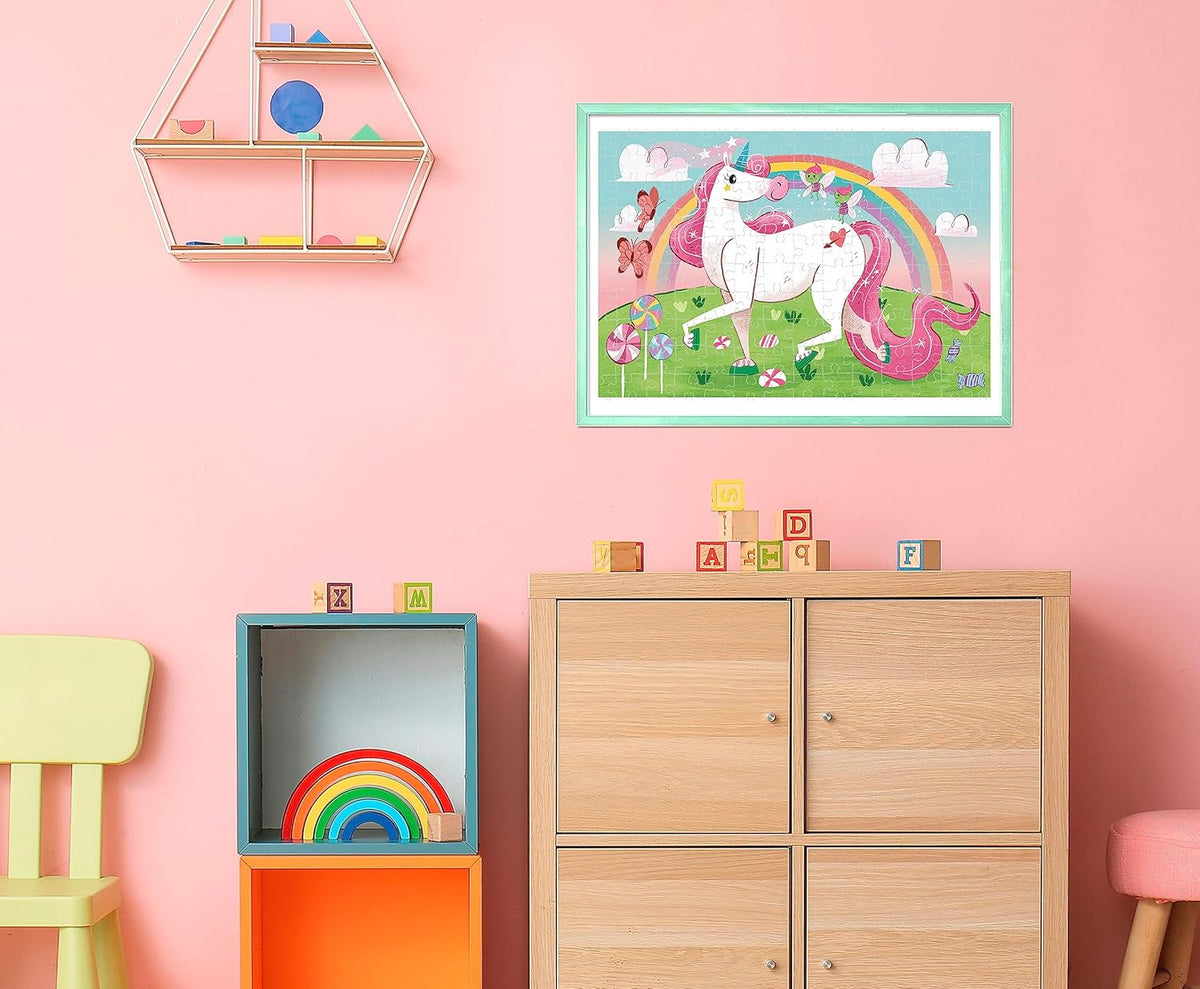 Clementoni I Believe in Unicorns | 104pcs Puzzle | SuperColor Kids Collection