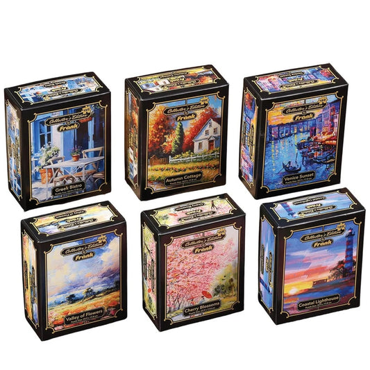 Frank Collector's Edition | 6-Puzzle Set | 150 Pieces | Fun & Engaging Jigsaw Collection