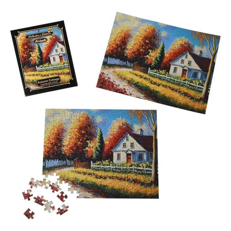 Frank Collector's Edition | 6-Puzzle Set | 150 Pieces | Fun & Engaging Jigsaw Collection