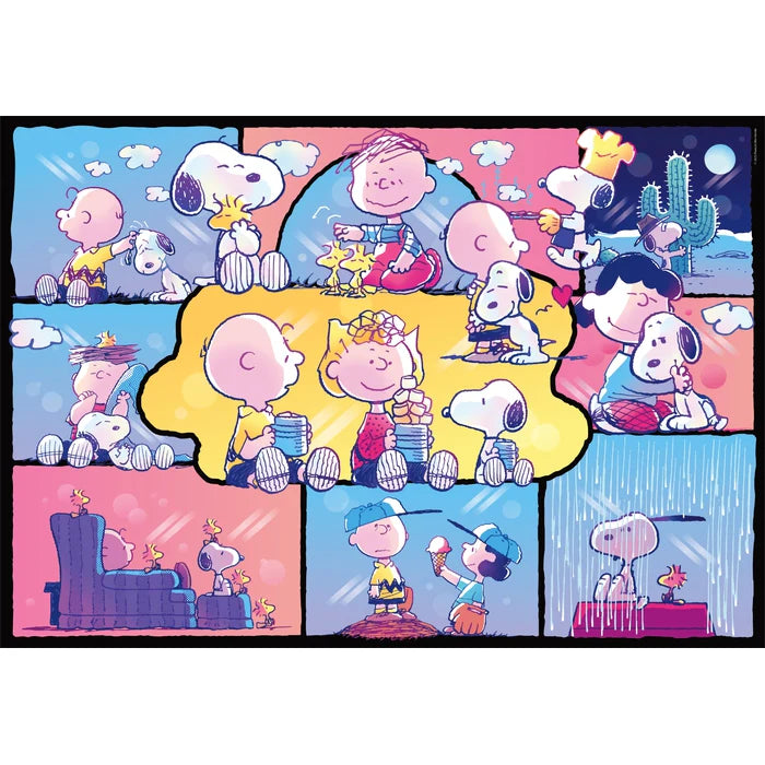 Clementoni - Peanuts Anniversary Edition - 1,000 pcs Jigsaw Puzzle (Made in Italy)