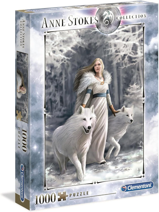 Clementoni Anne Stokes Winter Guardians | 1000pcs Fantasy Puzzle | Art Collection