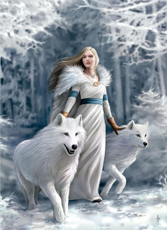 Clementoni Anne Stokes Winter Guardians | 1000pcs Fantasy Puzzle | Art Collection