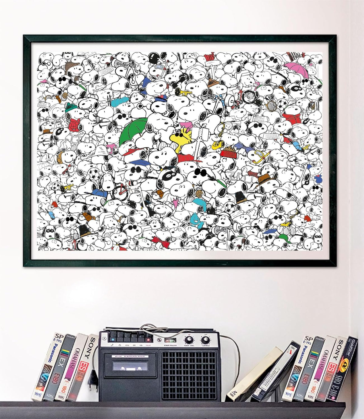 Clementoni Puzzle | Peanuts Impossible (1000 pcs) | Made-in-Italy Eco Comic Challenge