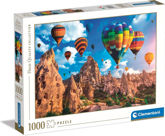 Clementoni Balloons in Cappadocia | 1000pcs Puzzle | Scenic Collection Jigsaw