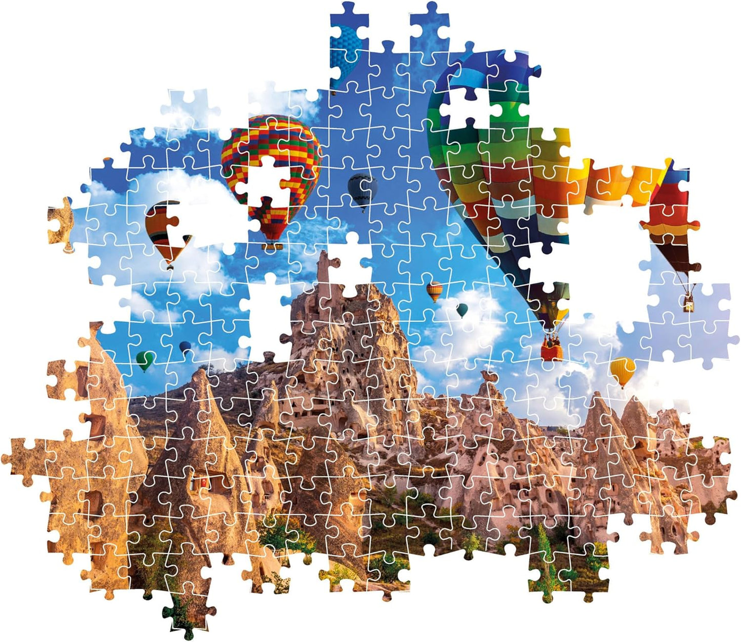 Clementoni Balloons in Cappadocia | 1000pcs Puzzle | Scenic Collection Jigsaw