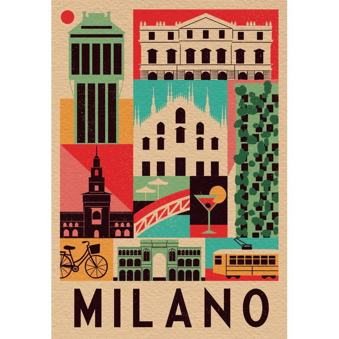Clementoni 1000 Piece Jigsaw | Style in the City Milano | Trendy City Puzzle