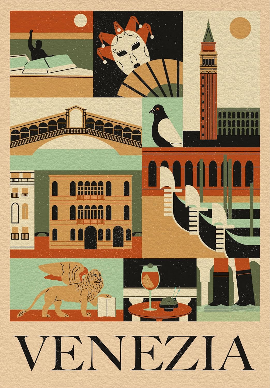Clementoni 1000 Piece Jigsaw | Style in the City Venice | Italian City Puzzle
